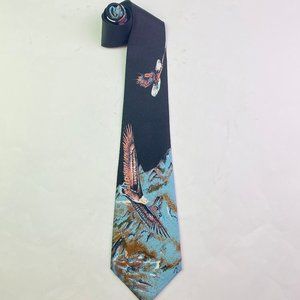 Renaissance Mens Novelty Neck Tie Necktie Eagles